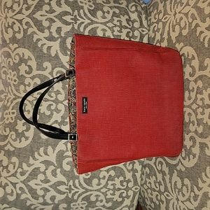 Kate Spade Corduroy Tote Handbag